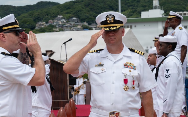 CFAS Hosts Change of Command 2026