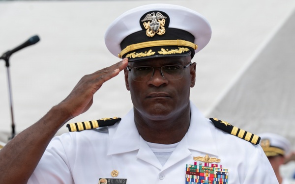 CFAS Hosts Change of Command 2026