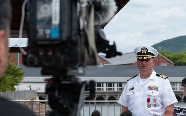 CFAS Hosts Change of Command 2026