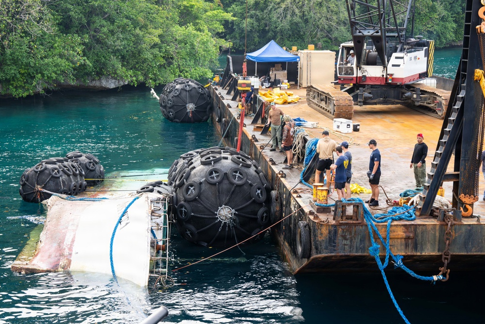 Pacific Partnership 2026 conducts dive and salvage operation in Koror, Palau