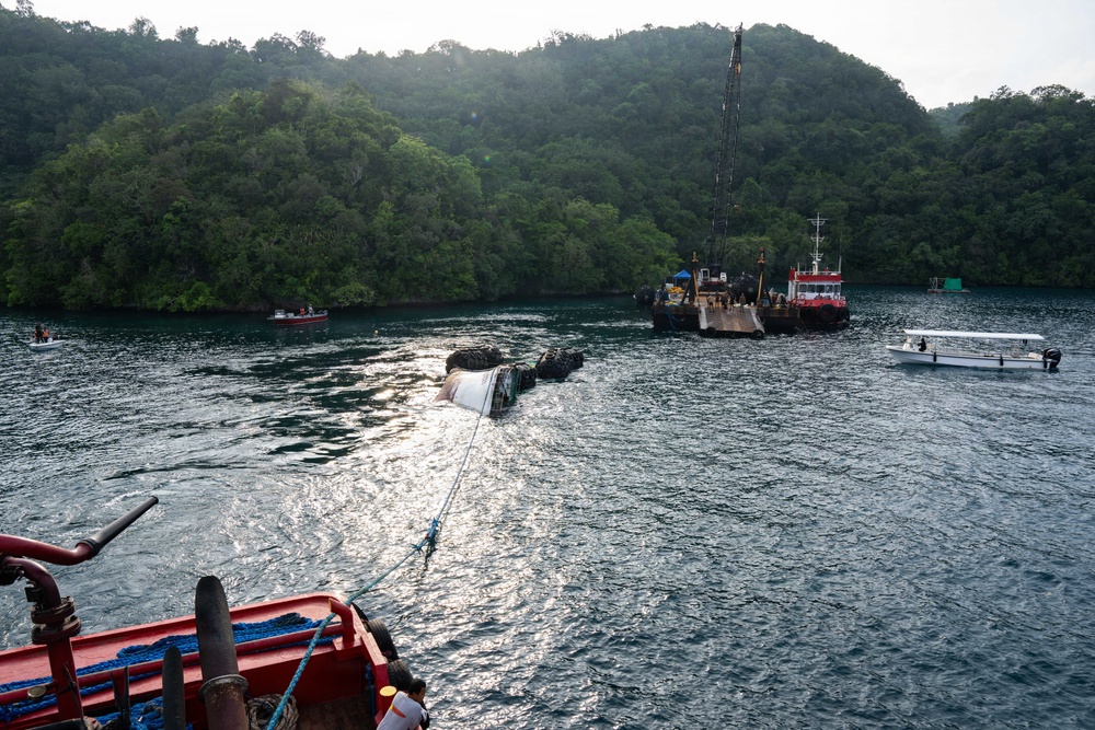 Pacific Partnership 2026 conducts dive and salvage operation in Koror, Palau