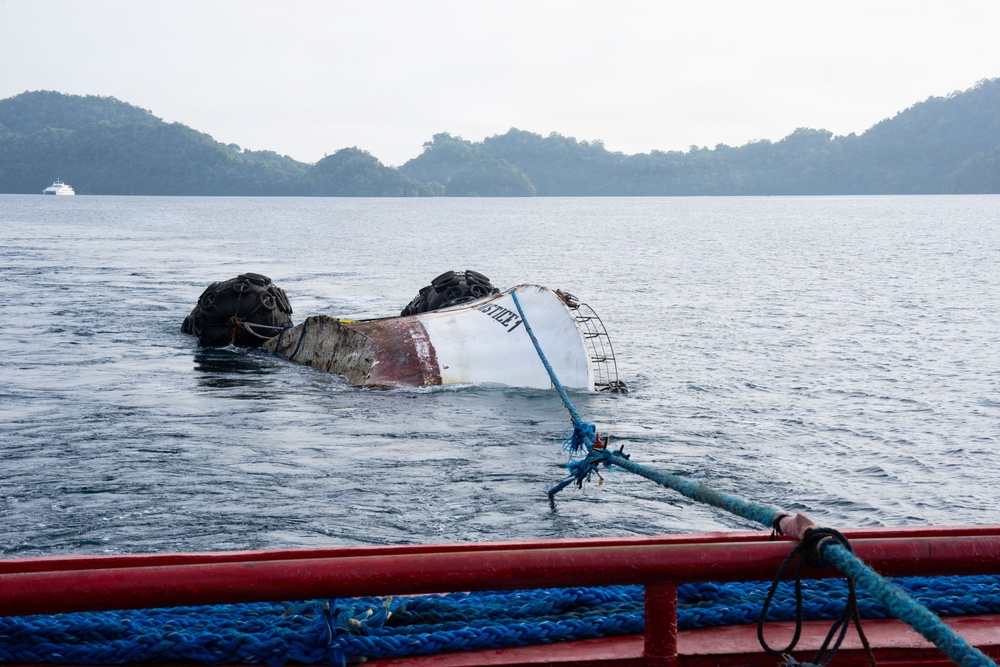 Pacific Partnership 2026 conducts dive and salvage operation in Koror, Palau