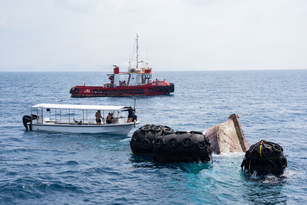 Pacific Partnership 2026 conducts dive and salvage operation in Koror, Palau