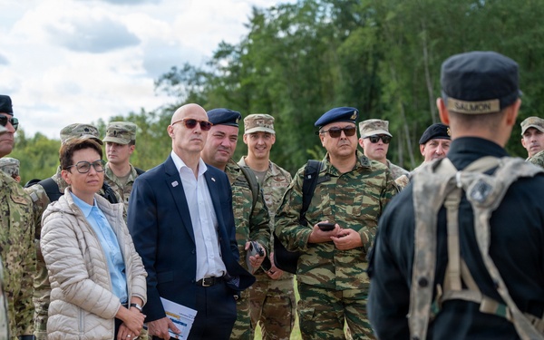 AFRICOM Leadership Attends Saber Junction Observation Day
