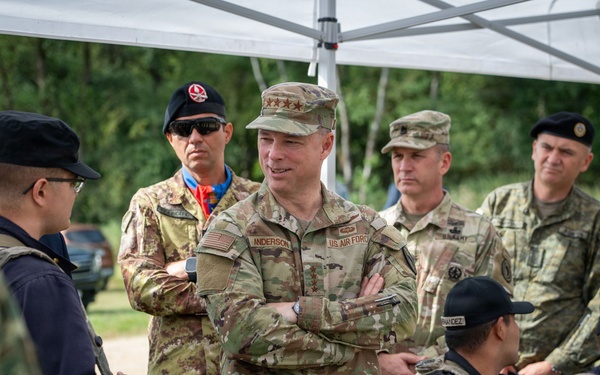 AFRICOM Leadership Attends Saber Junction Observation Day