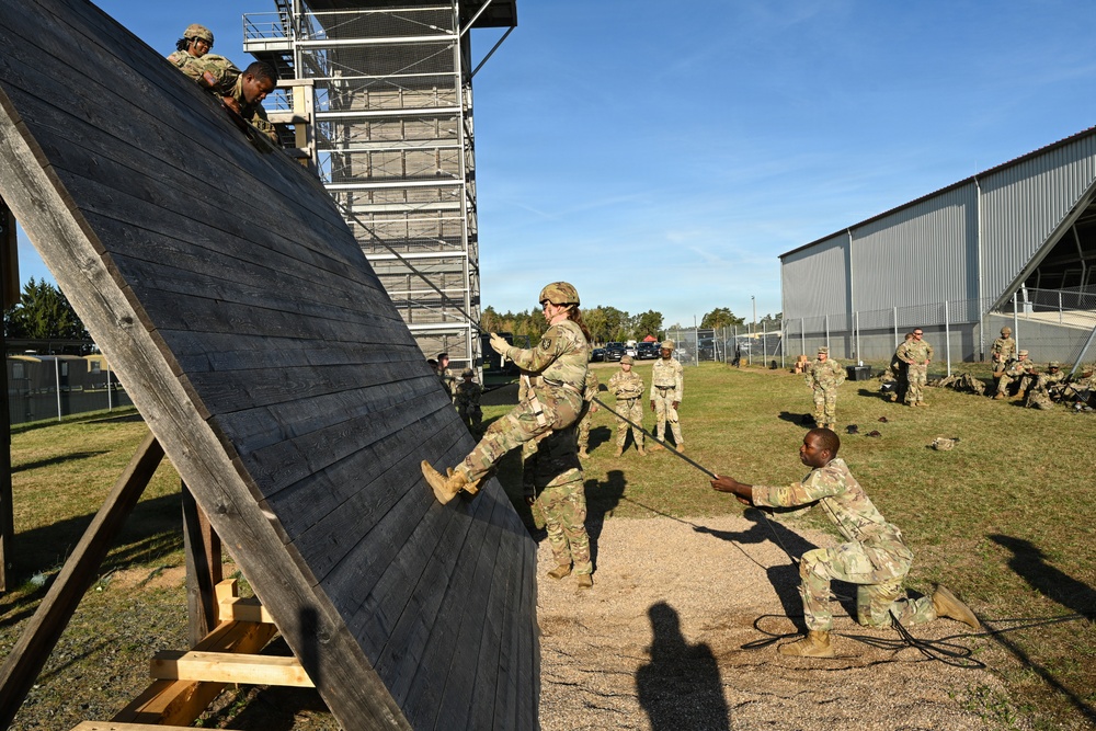 809th MRBC rappel training