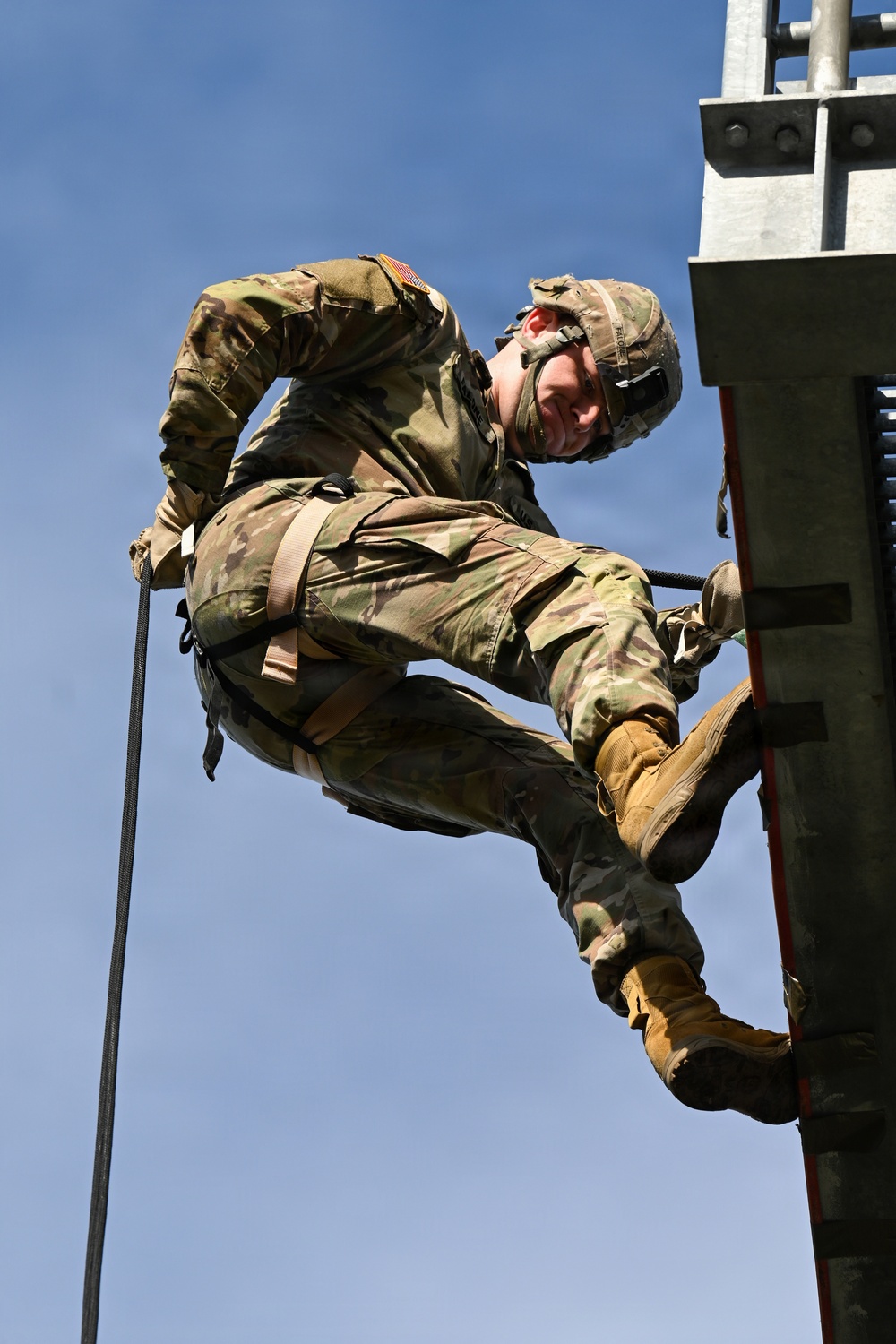 809th MRBC rappel training