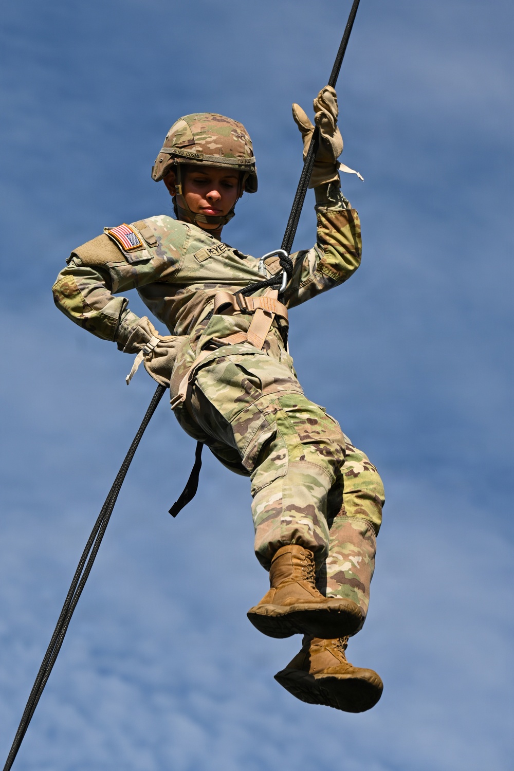 809th MRBC rappel training