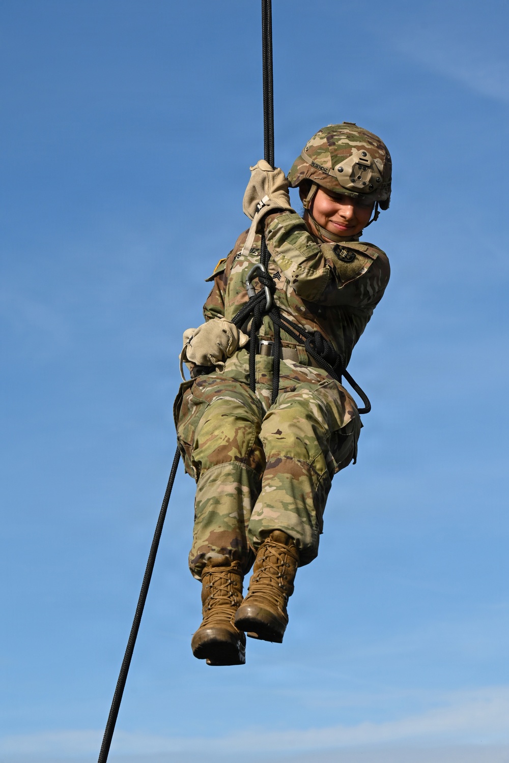 809th MRBC rappel training