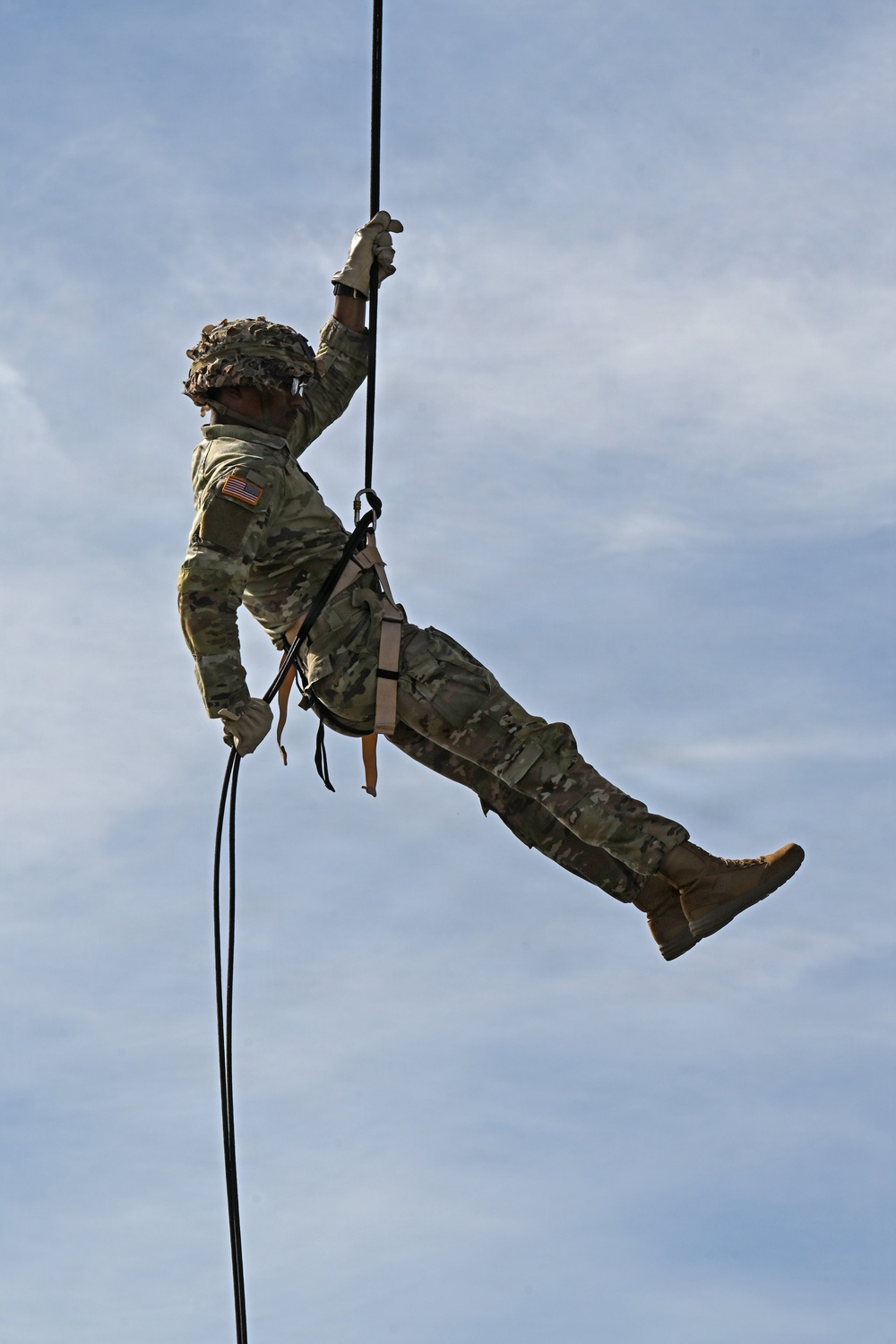 809th MRBC rappel training
