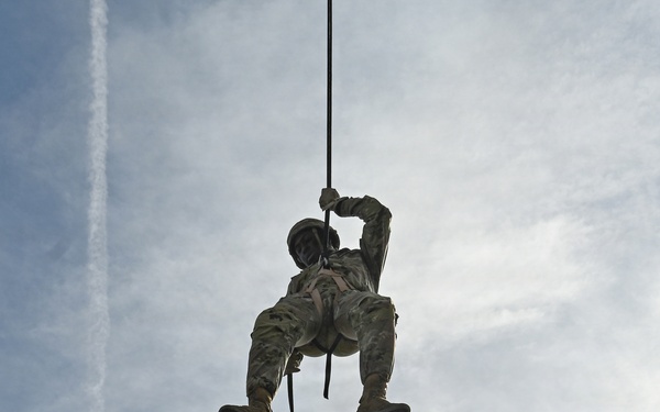 809th MRBC rappel training