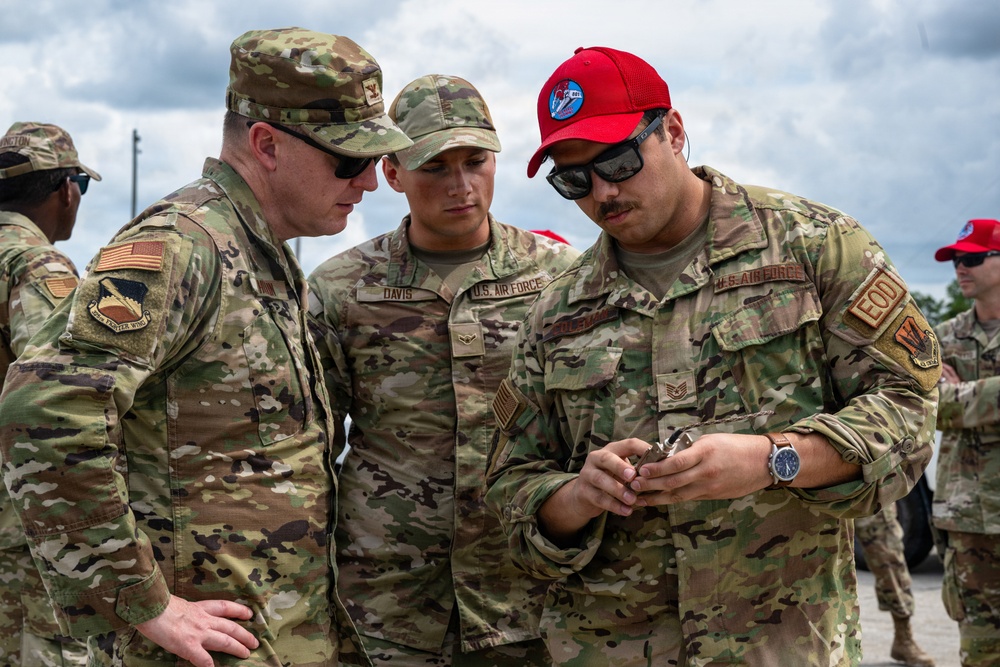 801st RHTS EOD conducts controlled airfield detonation