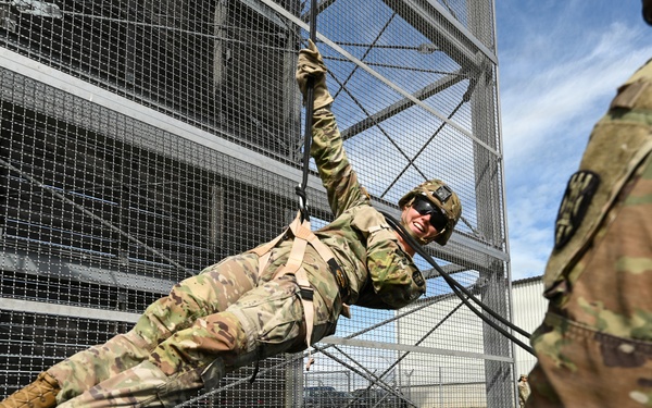 809th MRBC rappel training