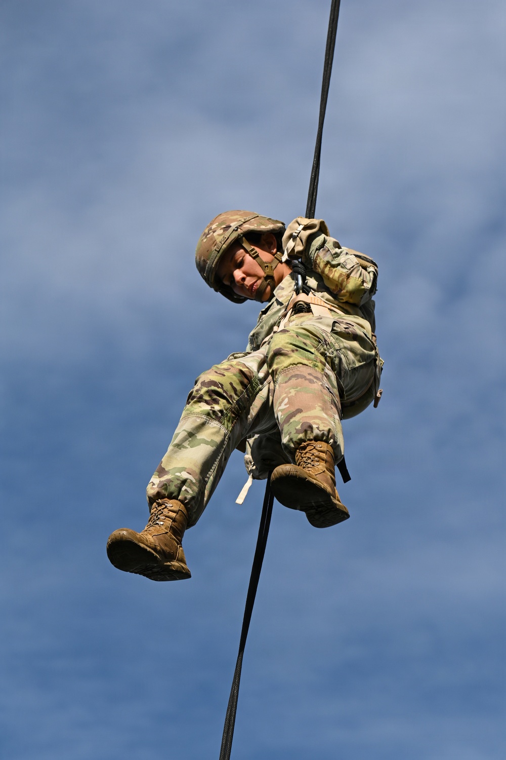 809th MRBC rappel training