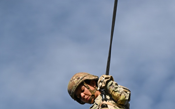 809th MRBC rappel training