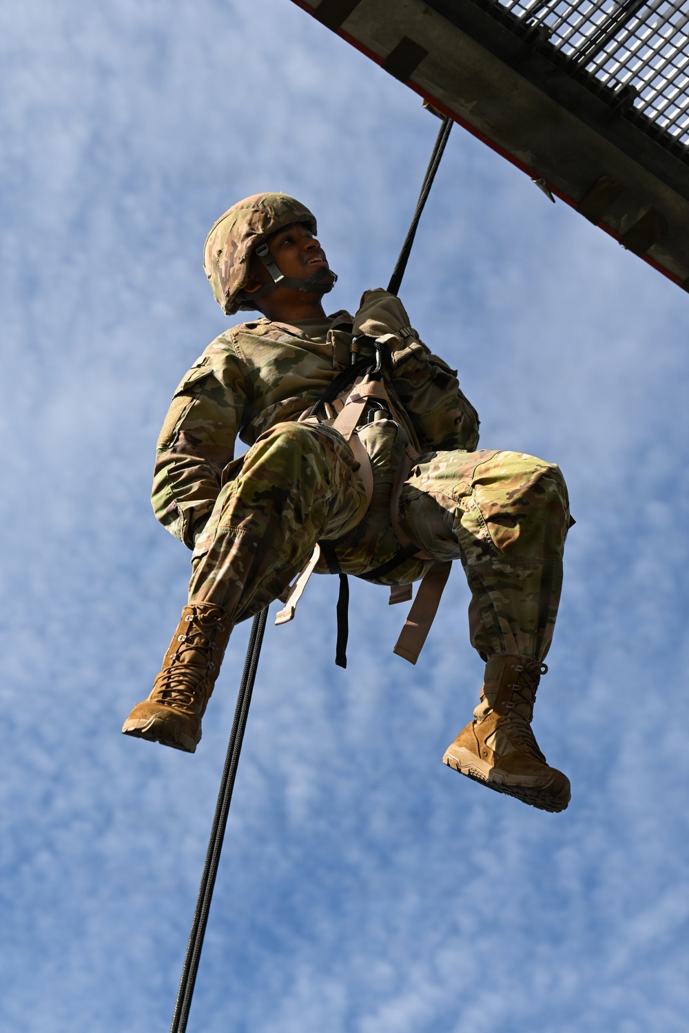 809th MRBC rappel training