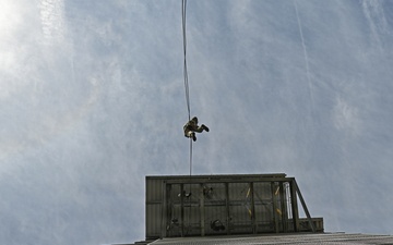 809th MRBC rappel training