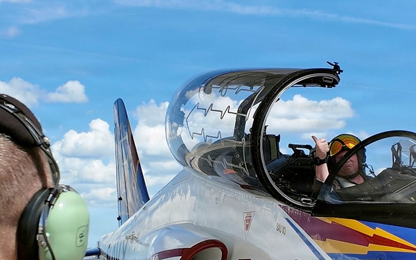 FRCSE returns first T-45 SLEP aircraft to the Fleet