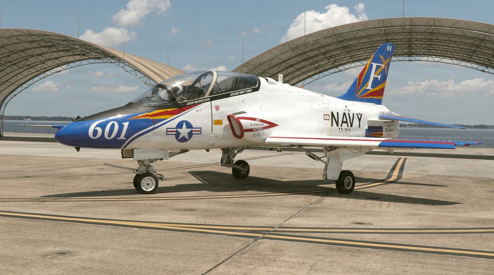 FRCSE returns first T-45 SLEP aircraft to the Fleet