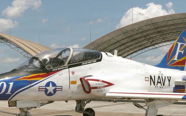 FRCSE returns first T-45 SLEP aircraft to the Fleet