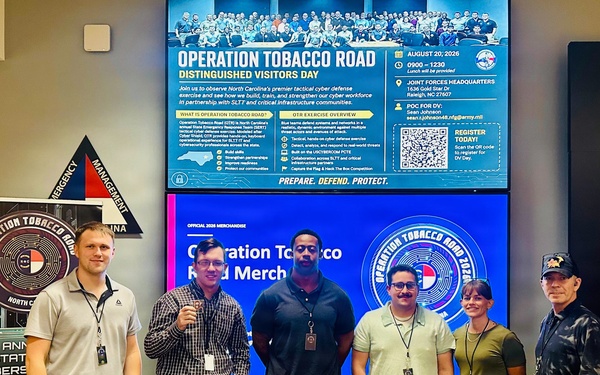 Operation Tobacco Road: South Carolina National Guard Participates in Multi=Agency Cyber Defense Exercise at North Carolina State Emergency Operations Center