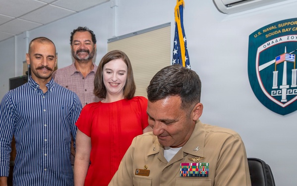 NSA Souda Bay Holds National Preparedness Month Proclamation Signing