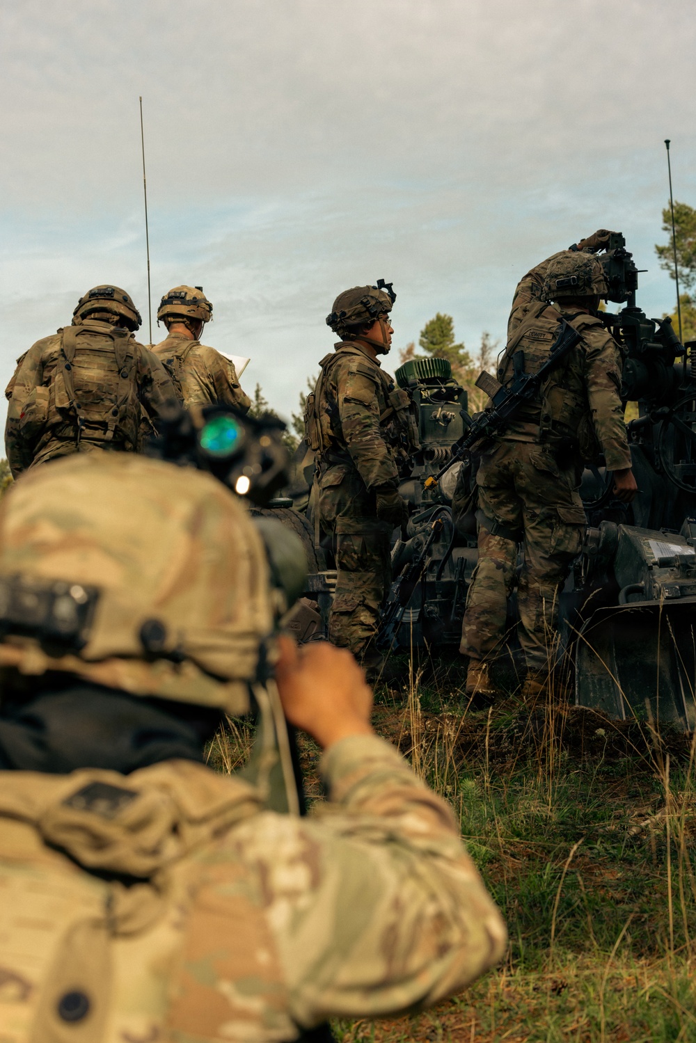 Saber Junction 26: Artillery Fire Mission - 173rd Mobile Brigade Combat Team (Airborne)