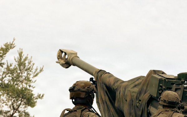 Saber Junction 26: Artillery Fire Mission - 173rd Mobile Brigade Combat Team (Airborne)