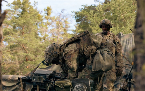 Saber Junction 26: Artillery Fire Mission - 173rd Mobile Brigade Combat Team (Airborne)