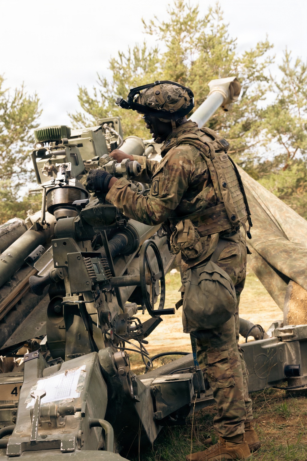 Saber Junction 26: Artillery Fire Mission - 173rd Mobile Brigade Combat Team (Airborne)