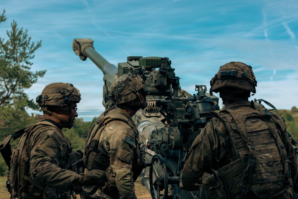 Saber Junction 26: Artillery Fire Mission - 173rd Mobile Brigade Combat Team (Airborne)