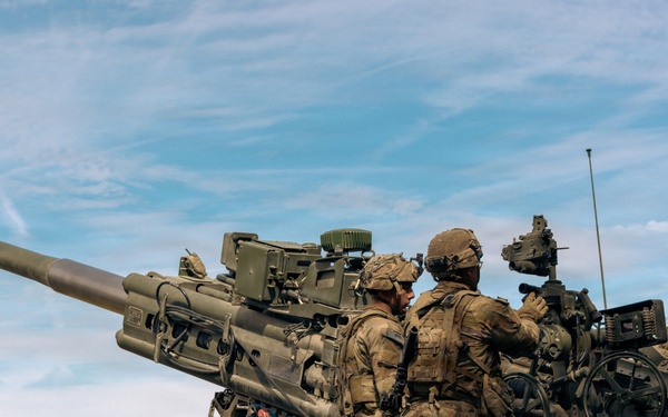 Saber Junction 26: Artillery Fire Mission - 173rd Mobile Brigade Combat Team (Airborne)