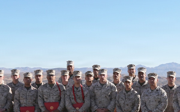 Meritorious Promotion Ceremony aboard Marine Corps Logistics Base (MCLB)  - Barstow, September 2.
