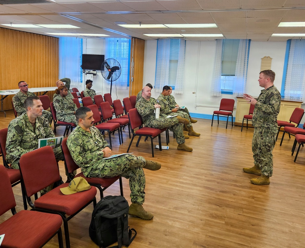 NAS Pensacola Religious Ministries Department provides suicide prevention training to Sailors