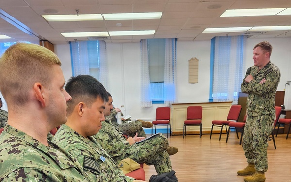 NAS Pensacola Religious Ministries Department provides suicide prevention training to Sailors