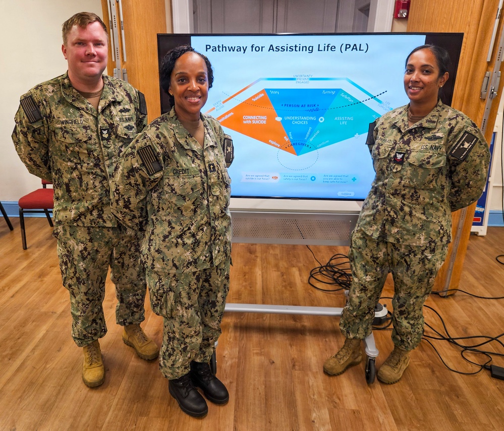 NAS Pensacola Religious Ministries Department provides suicide prevention training to Sailors