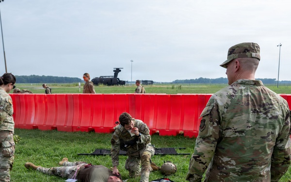 21st AF Command Chief visits Dover AFB