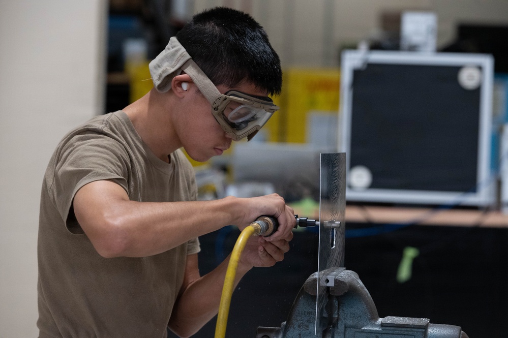 Air Structural Maintenance Smoothing Sheet Metal
