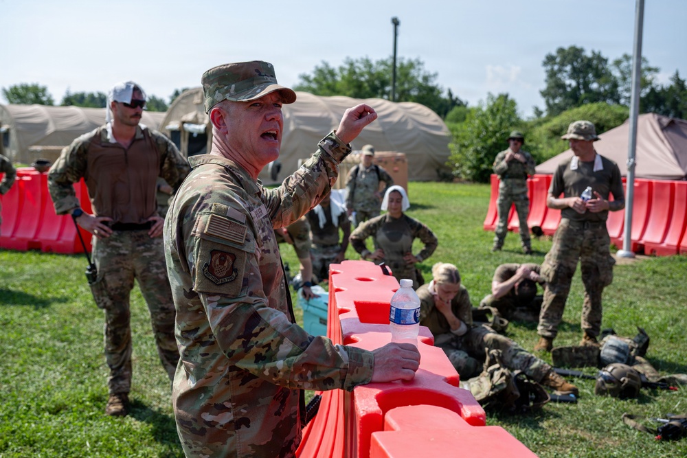 21st AF Command Chief visits Dover AFB