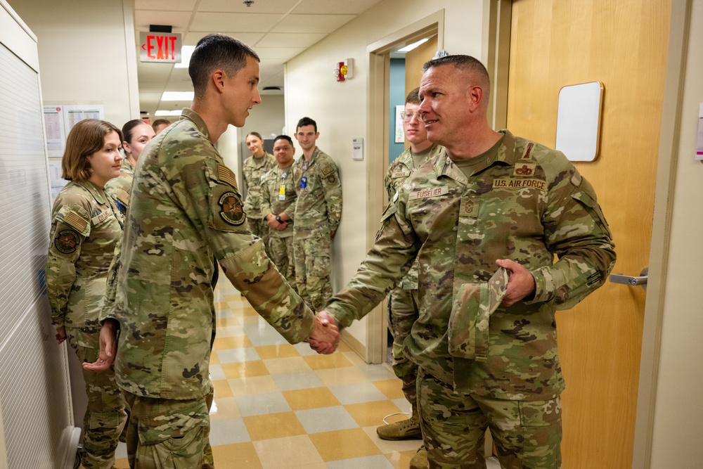 21st AF Command Chief visits Dover AFB