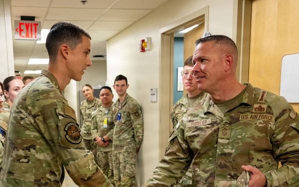 21st AF Command Chief visits Dover AFB