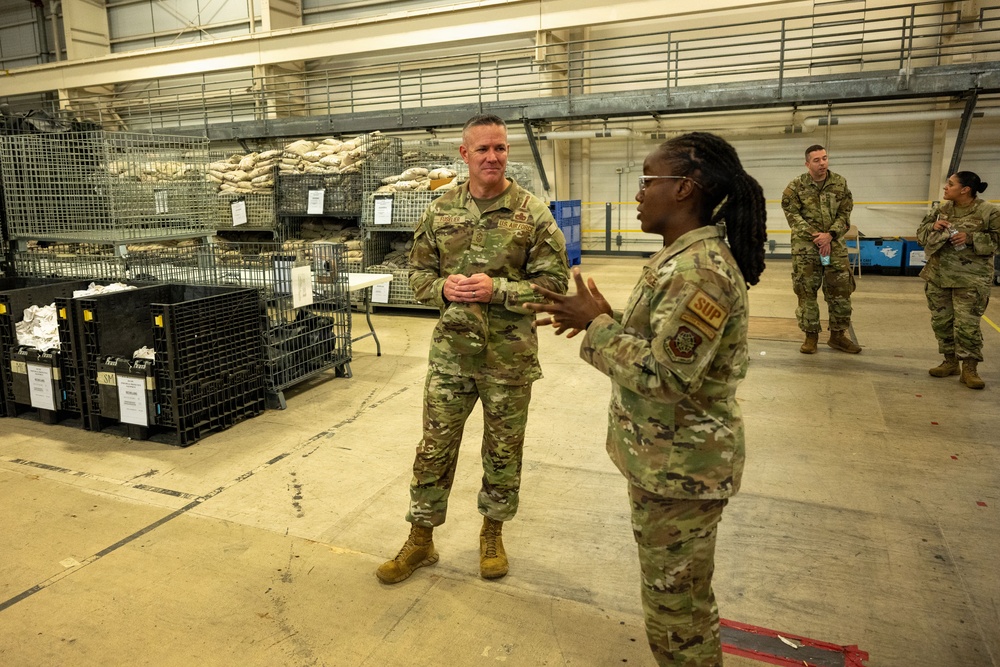 21st AF Command Chief visits Dover AFB
