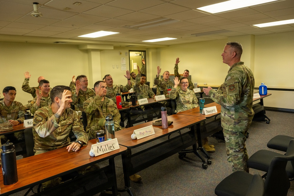 21st AF Command Chief visits Dover AFB