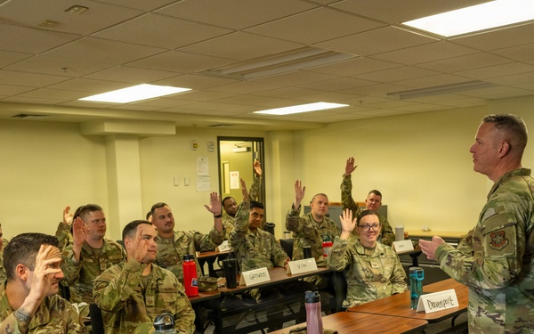 21st AF Command Chief visits Dover AFB