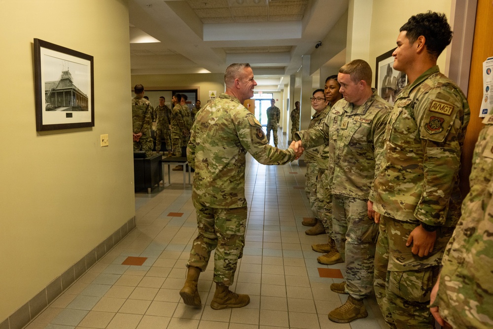 21st AF Command Chief visits Dover AFB