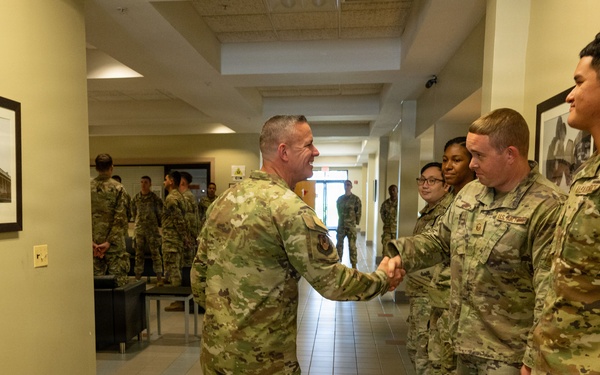 21st AF Command Chief visits Dover AFB