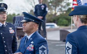 USSPACECOM holds "End of a Duty Day" ceremony for CSEL