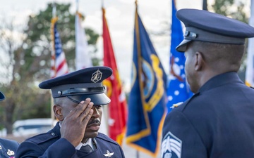 USSPACECOM holds "End of a Duty Day" ceremony for CSEL