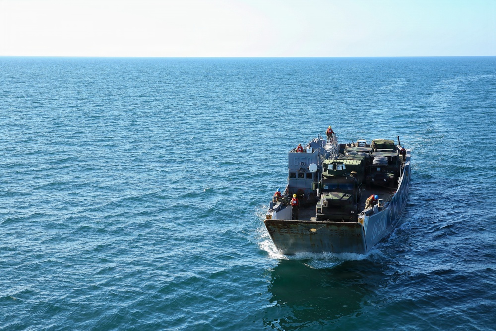 Marines, sailors begin deployment