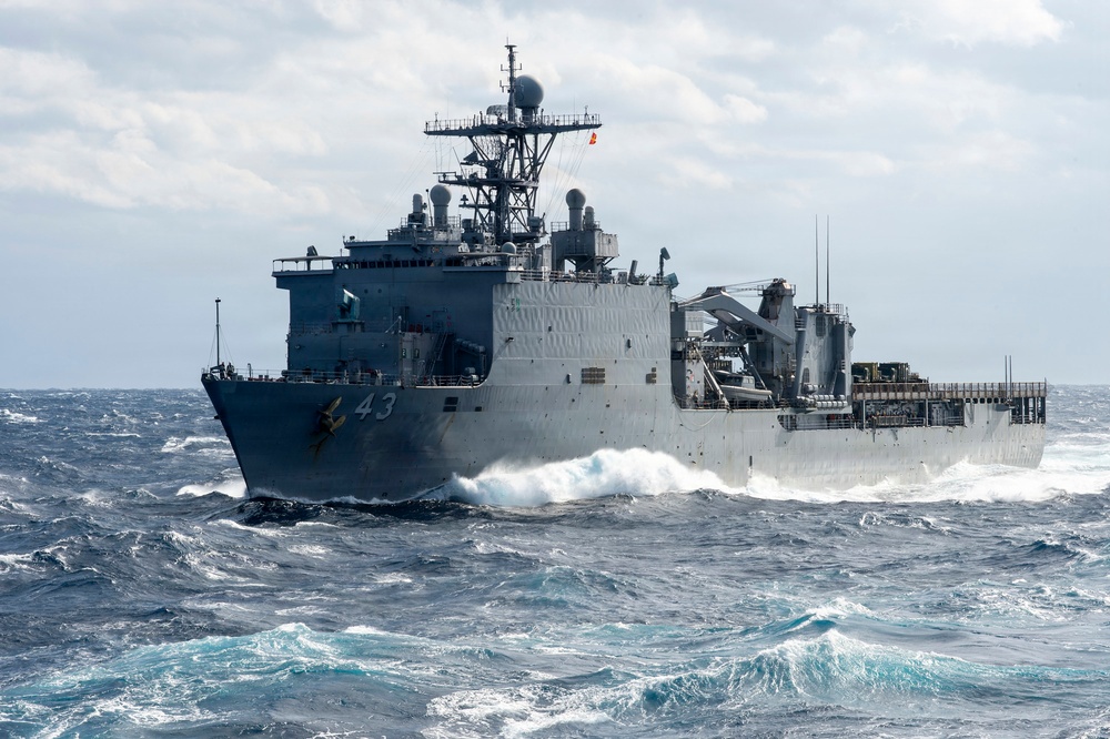 USS New York activity
